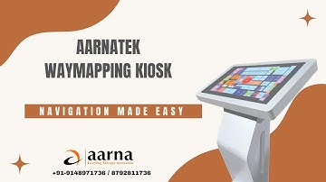 Aarnatek Wayfinding Waymapping Kiosk
