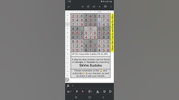 🔴#Shorts Los Angeles Times | Impossible Sudoku Solution | 91 | 19.12.2021