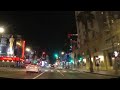 Driving Tour from Sunset Strip to Hollywood Boulevard at Night