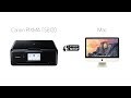 Setting up Your Wireless Canon PIXMA TS8120- WiFi Protected Setup with a Mac