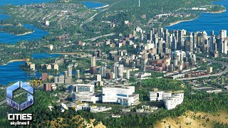 Building a Beautiful RESEARCH INSTITUTE Overlooking the City in Cities Skylines II by Sanctum Gamer 30,197 views 5 months ago 50 minutes