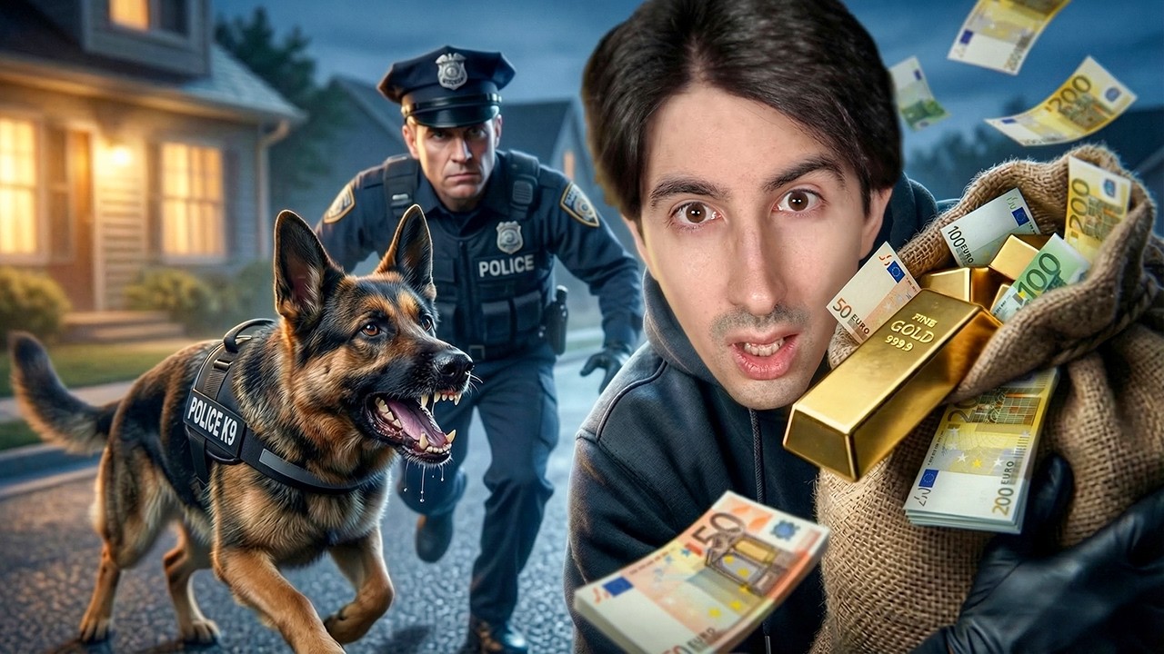 il mio PRIMO GIORNO da LADRO non è andato come previsto.. | Crime Simulator