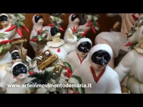 Vari Modelli Pulcinella In Porcellana Di Capodimonte Youtube