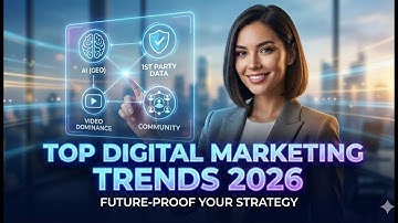 Top Digital Marketing Trends That Will Dominate 2026 (AI, GEO & More)