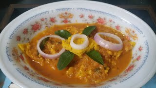 Dhokli nu shak | Traditional besan curry | Kathiyawadi dhokli nu shak | Gujarati subji