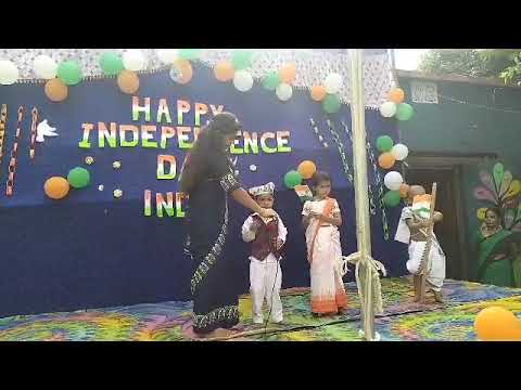 Independence day celebration || creative pre school || Boudh || our little freedom fighter