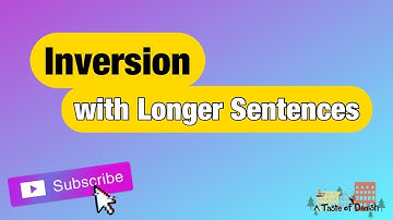 A Taste of Danish Grammar | Sentence Building | Inversion with Longer Sentences