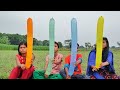 outdoor fun with Rocket Balloon and learn colors for kids by I kids episode -453.