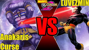 MvC2 Mvci Umvc3 ANAKARISCURSE vs LUVEZMIN (Low Mid Tiers) pt 2
