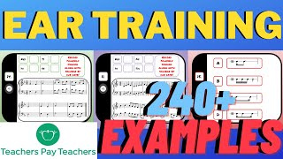 Chorus Distance Learning Lessons | Full Year Digital Ear Training!