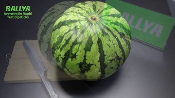 Avermectin Test - Detection of Avermectin in Watermelon - BALLYA