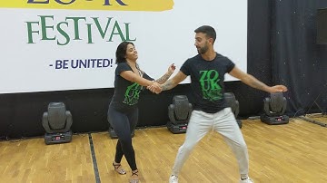 WZF2019: Thanya & Leo in Friday class demo ~ Zouk Soul