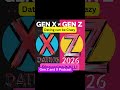 Checkout Gen X and Z Podcast with hosts Cece & AJ on YouTube or Listen on Spotify.