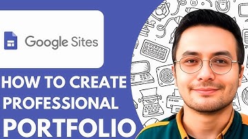 How To Create A Professional Portfolio With Google Sites Template - 2025 (Best Method)