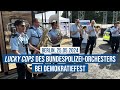 24.05.2024 Berlin Demokratiefest Lucky Cops Bundespolizei #Brassband Lucky Chops