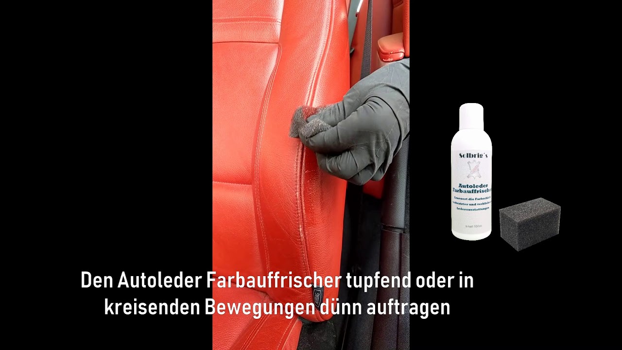 Autoleder Farbauffrischer für Peugeot Lederausstattung - ab 30ml