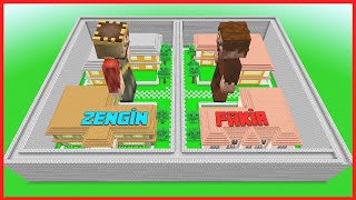 THE CITY OF THE RICH AND THE POOR HAS DIVIDED IN TWO! 😱 - Minecraft