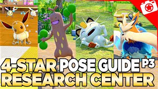 Research Center 4-Star Pose \& Request Guide | New Pokemon Snap
