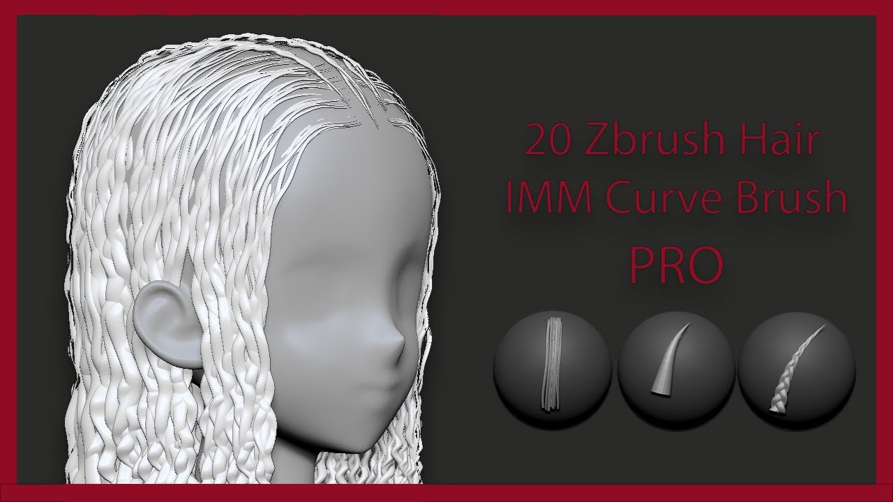 adding hair to model zbrush