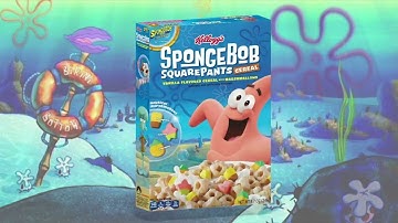 Cinema 4D - SpongeBob SquarePants Cereal Box