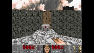 Doom II level 20, Gotcha!: Crusher trap