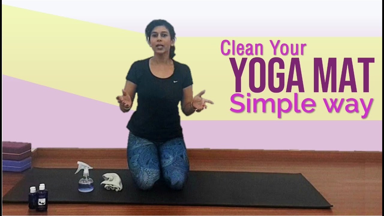 How to Clean Yoga Mat Yoga from Home YouTube