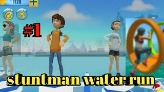 Stuntman Water Run-Game 2020 terbaru|| tantangan mengerikan tapi seru!!|#1 screenshot 2