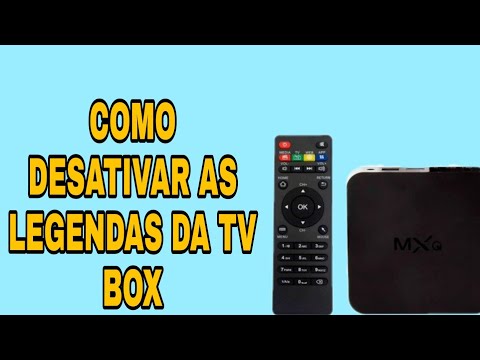 TV BOX- Como desativar as legendas