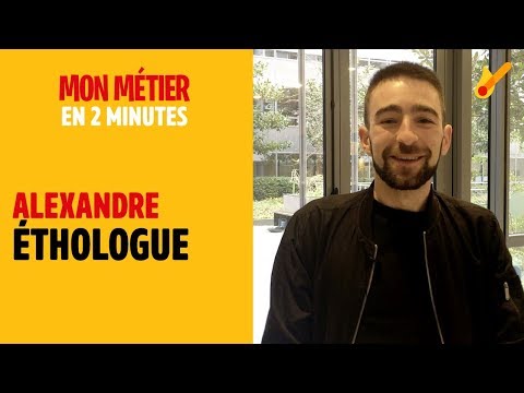 Éthologue - Mon métier en 2 minutes