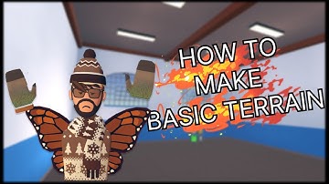 Basic Terrain Tutorial! (Rec Room Tutorial)