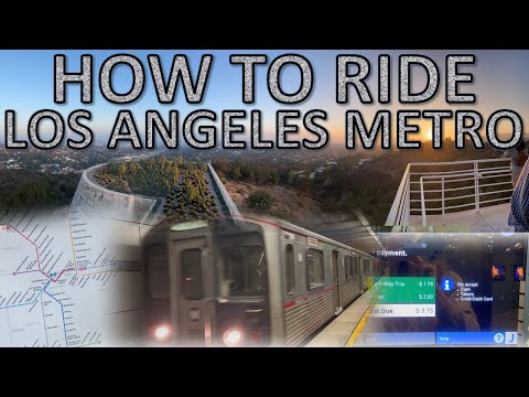 Video: Sightseeing in Metro: Red Line Tour di Los Angeles