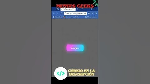Botón animado con efecto luminoso | #HTML & #CSS ✨#webdevelopment #informática #matemáticas #ciencia