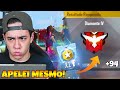 TIVE QUE APELAR PROS MEUS ÚLTIMOS CARTÕES DOBRO PONTO PARA PEGAR MESTRE NO FREE FIRE!