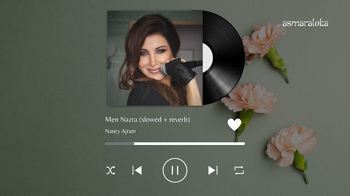 nancy ajram - men nazra (slowed + reverb)
