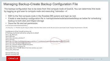 Exadata Cloud Service Backup And Recovery