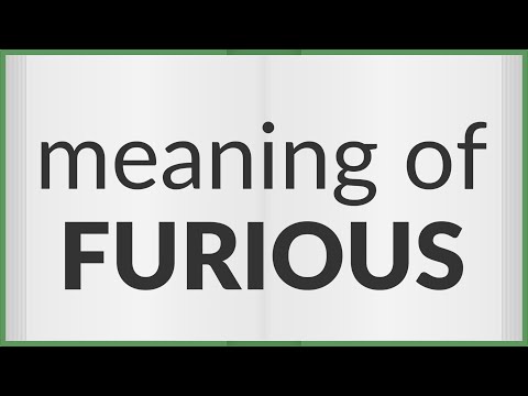 Furious | Meaning Of Furious