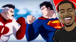 Superman vs Omni Man was LEGENDARY!