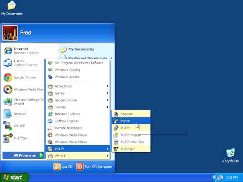 Generating Putty keys for openSSH