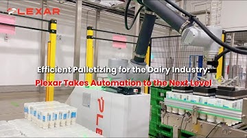 Efficient Palletizing for the Dairy Industry: Plexar Takes Automation to the Next Level