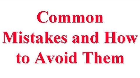 CSE567-13-02:Common Mistakes in Computer Systems Performance Analysis and How to Avoid Them