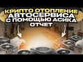 Крипто отопление автосервиса с помошью Асика. Отчет