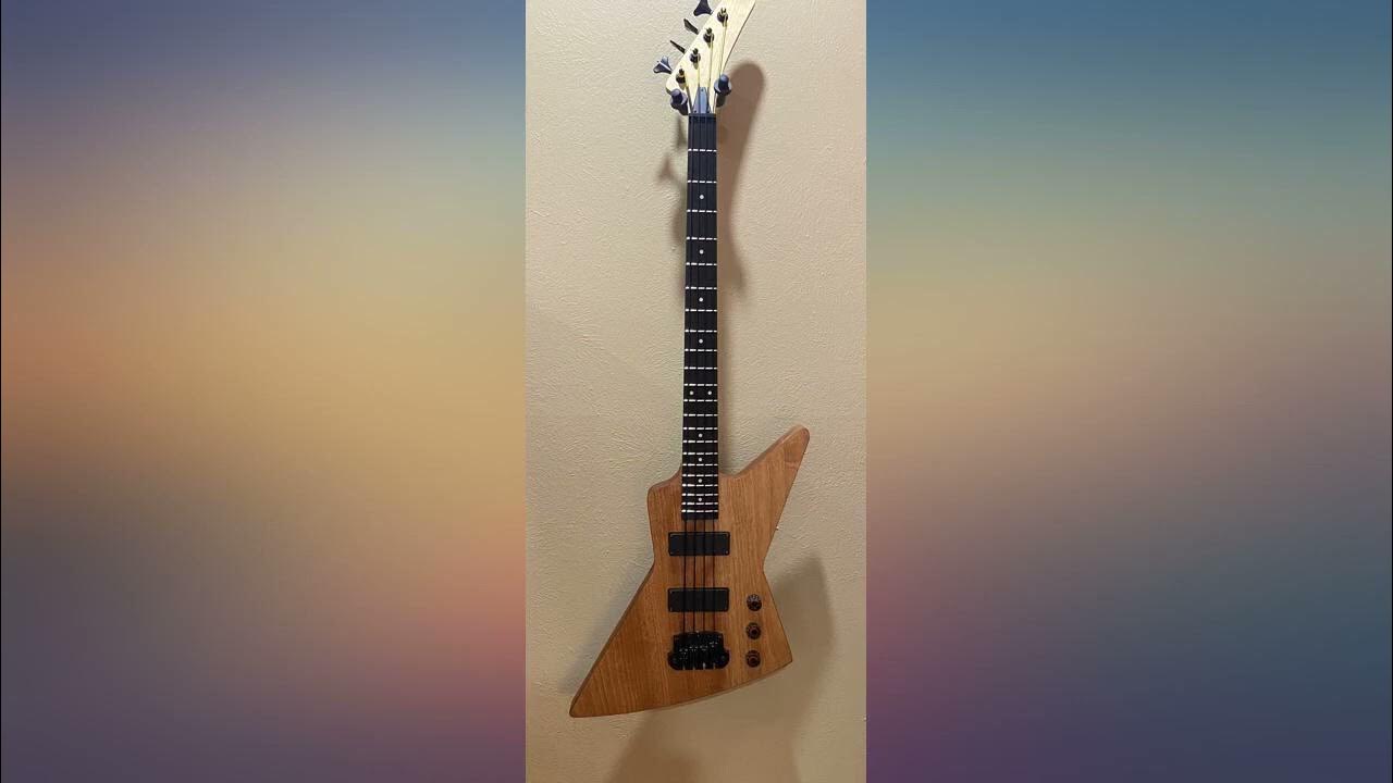 Leo Jaymz DIY Electric Bass Guitar Kits Mahogany Body, Maple Neck and