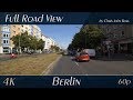 Berlin, Germany: Friedrichshain - Frankfurter Tor, Frankfurter Allee - 4K (UHD/2160p/60p) Video