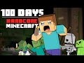 I Survived Hardcore Minecraft For 100 Days And This Is What Happened