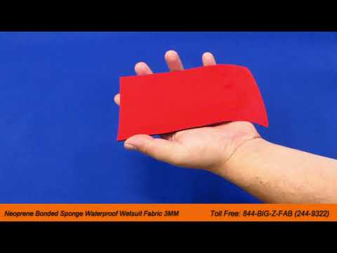 Neoprene Bonded Sponge