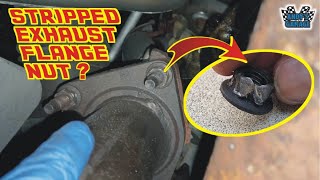 How To Remove Stripped Exhaust Flange Nuts & Bolts (Andy’s Garage: Episode - 413)