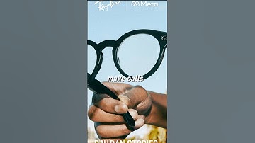 Meta has recently launched a new generation of smart glasses #meta #rayban #sunglasses #facebook