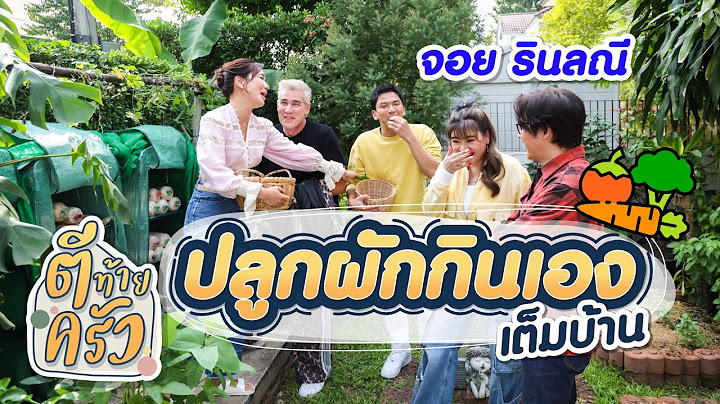 จอย รินลณี ปลูกผักกินเองเต็มบ้าน | ตีท้ายครัว