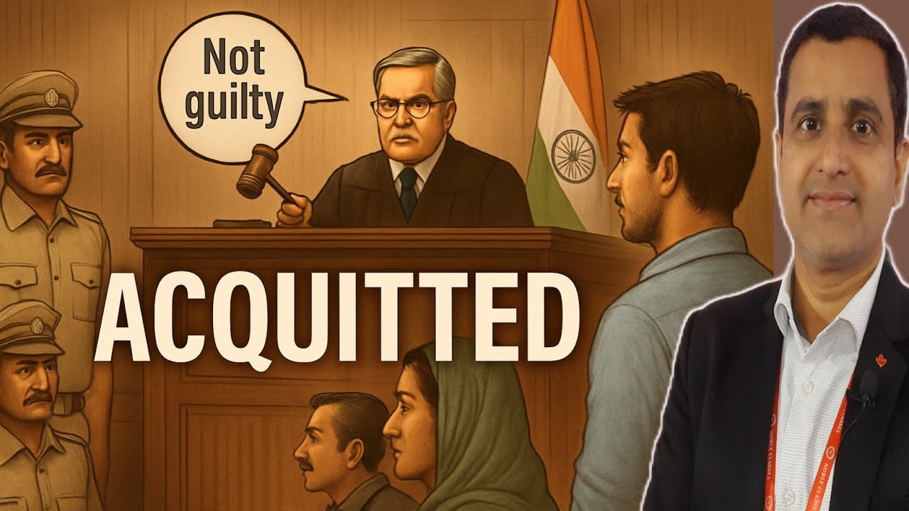 Acquitted meaning in Hindi | Acquittal | Newspaper Vocabulary # ...