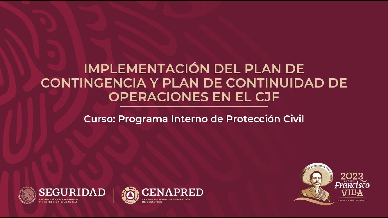 Curso: Programa Interno de Protección Civil, Tema 2